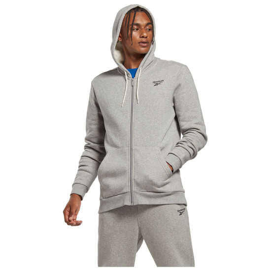 Reebok Ανδρική ζακέτα RI Left Chest Logo Full Z